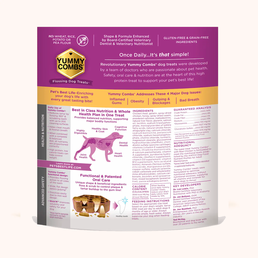 Yummy Combs Medium 24oz Bag Chicken - Upsell