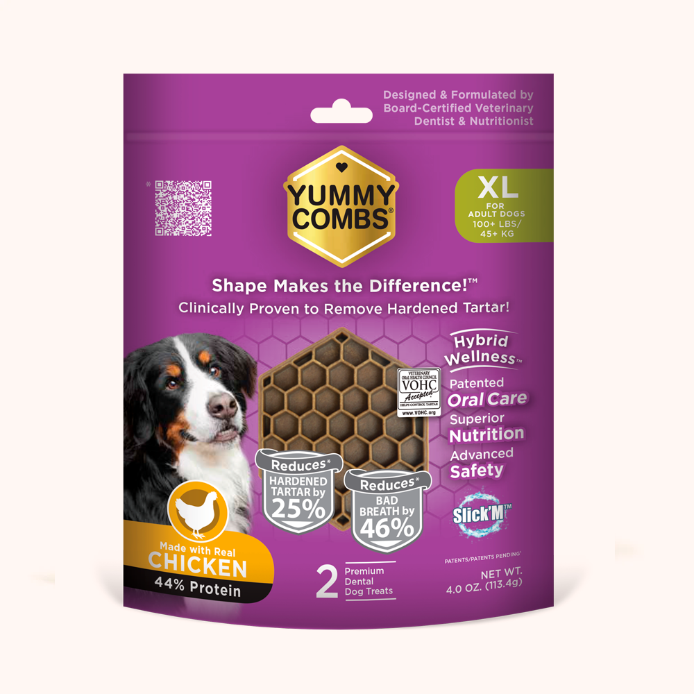 Extra Large 4oz Bag Chicken Yummy Combs