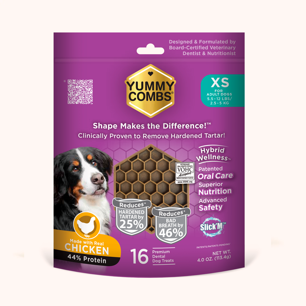 Extra Small 4oz Bag Chicken Yummy Combs