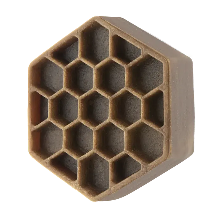 A single honeycomb Yummy Combs treat