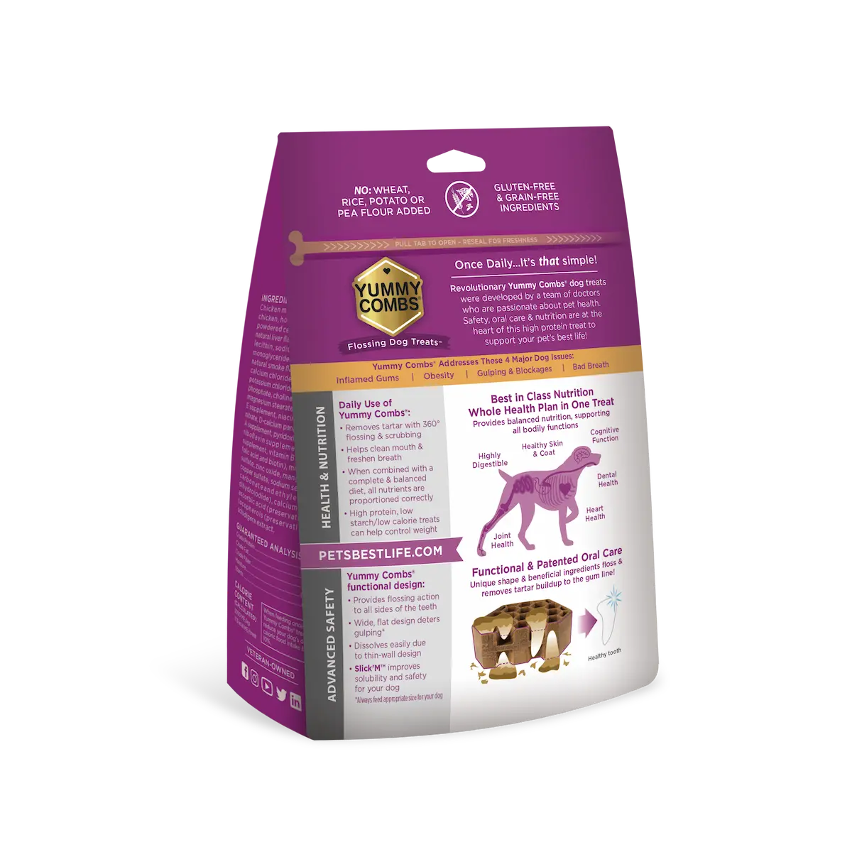 Yummy Combs Medium 12oz Bag Chicken