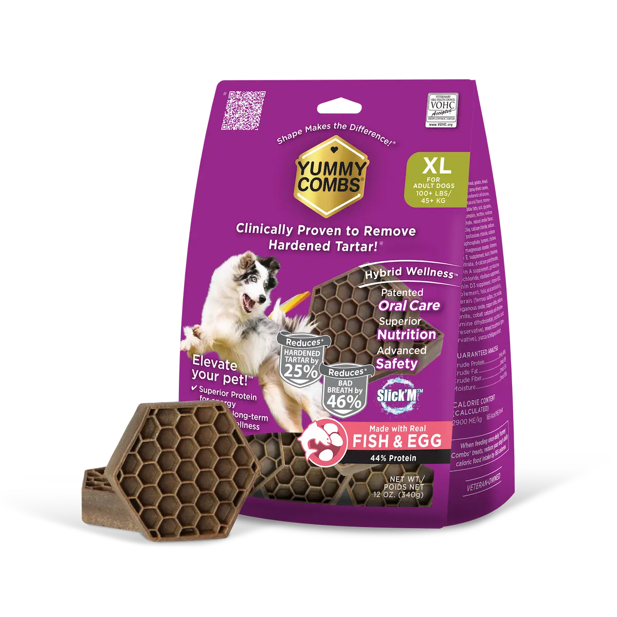 Extra Large 12oz Bag Fish & Egg Yummy Combs