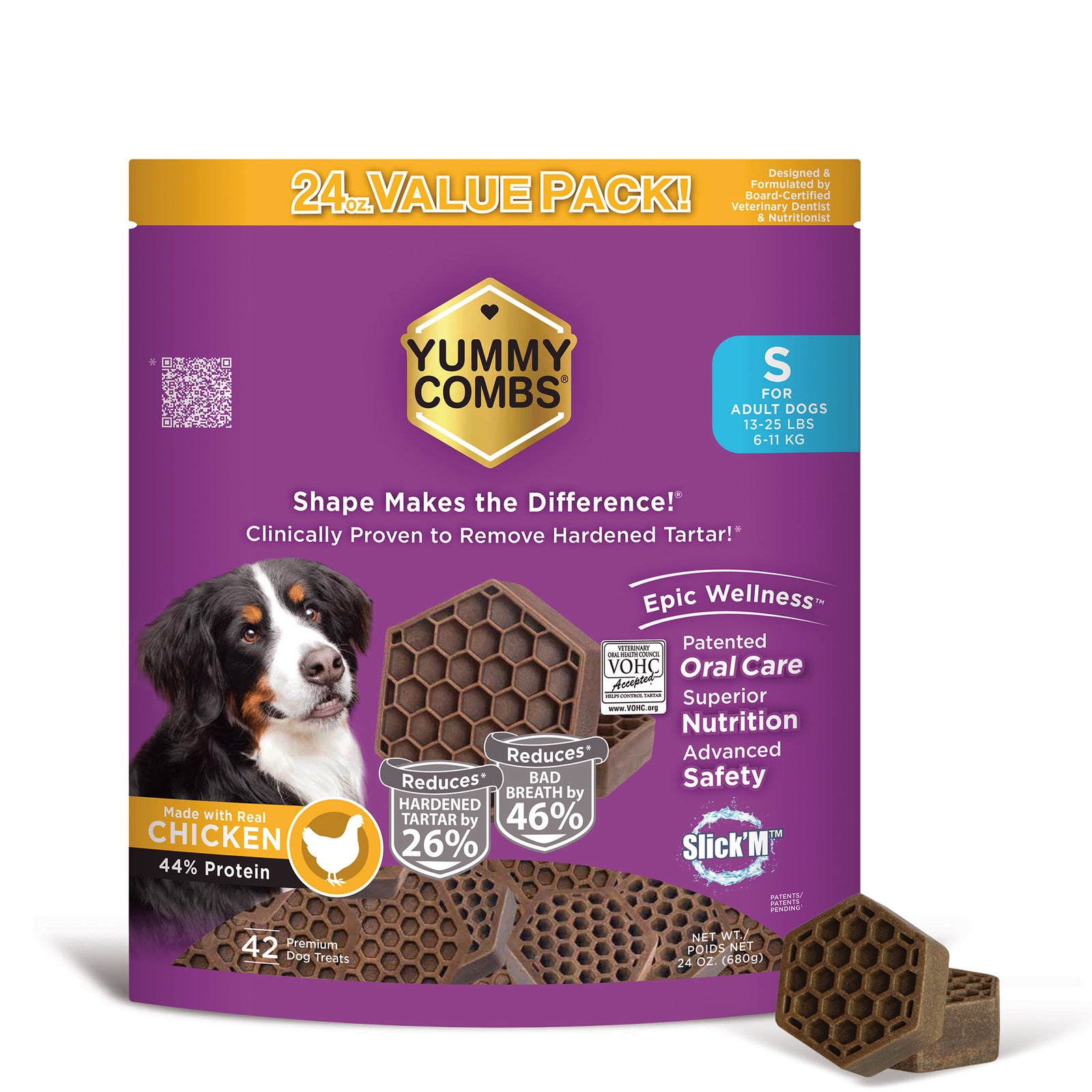 Yummy Combs 24oz Bag Chicken