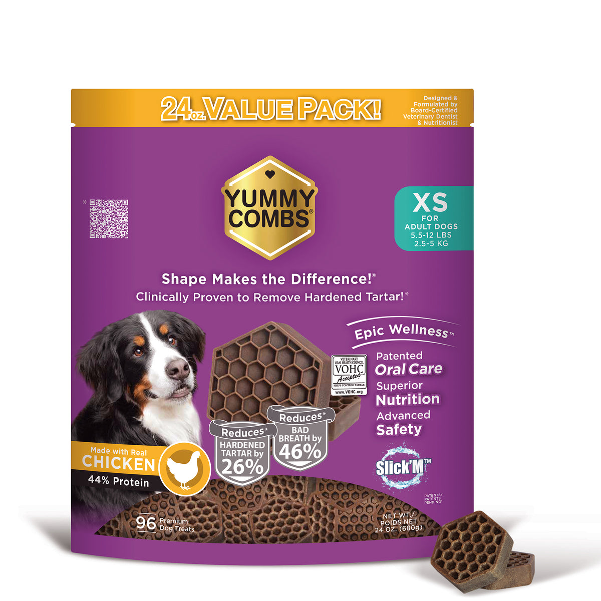 Yummy Combs 24oz Bag Chicken