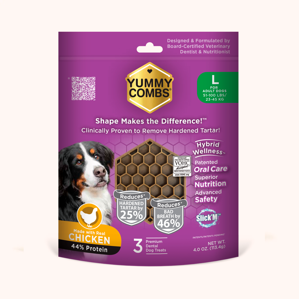 Large 4oz Bag Chicken Yummy Combs