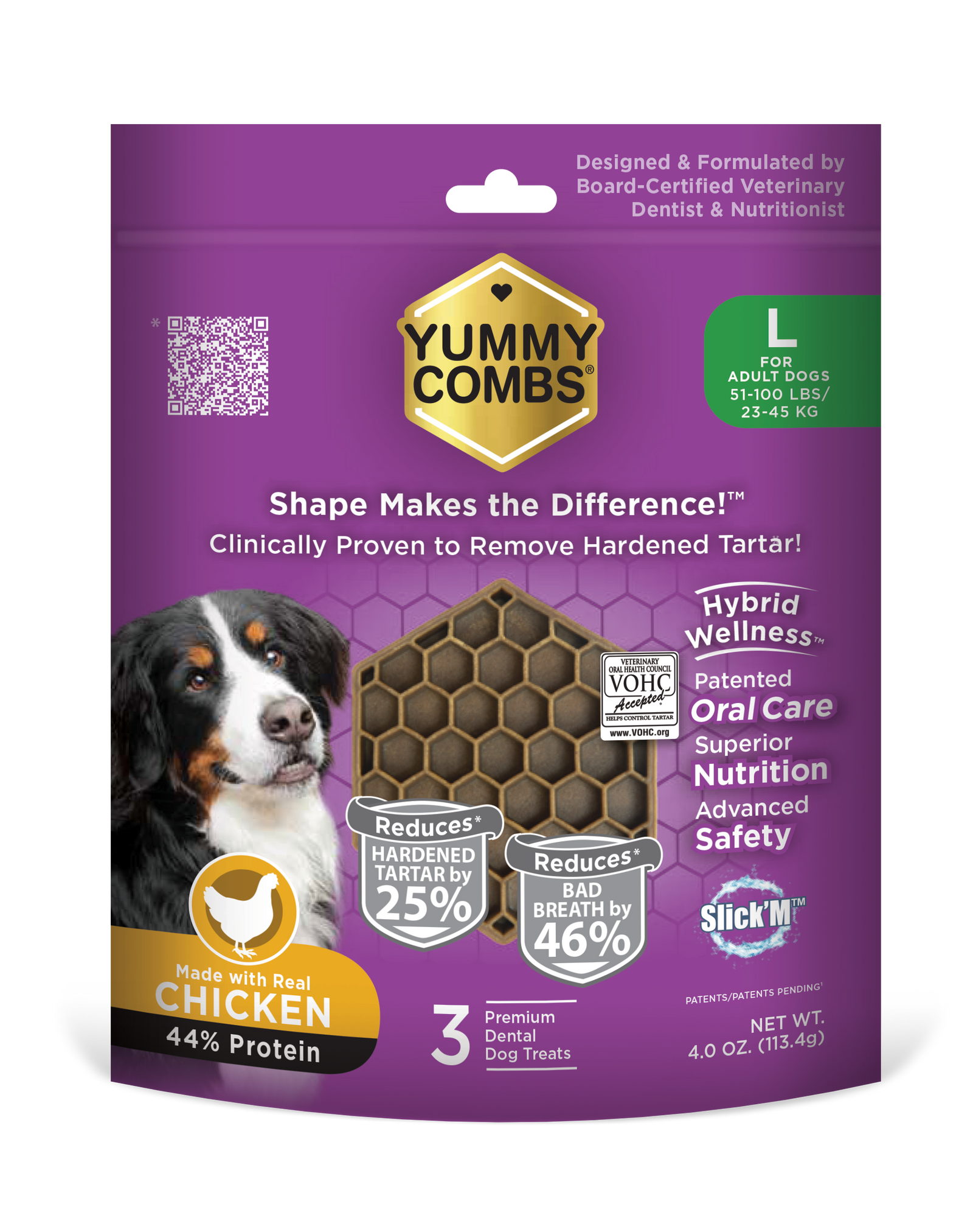 Yummy Combs 4oz Bag Chicken