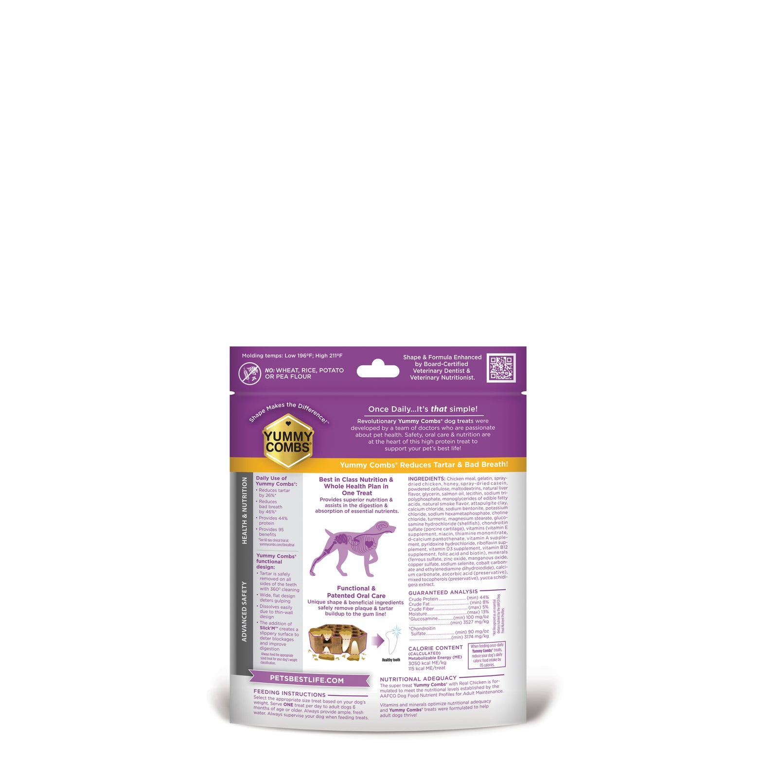 Yummy Combs 4oz Bag Chicken