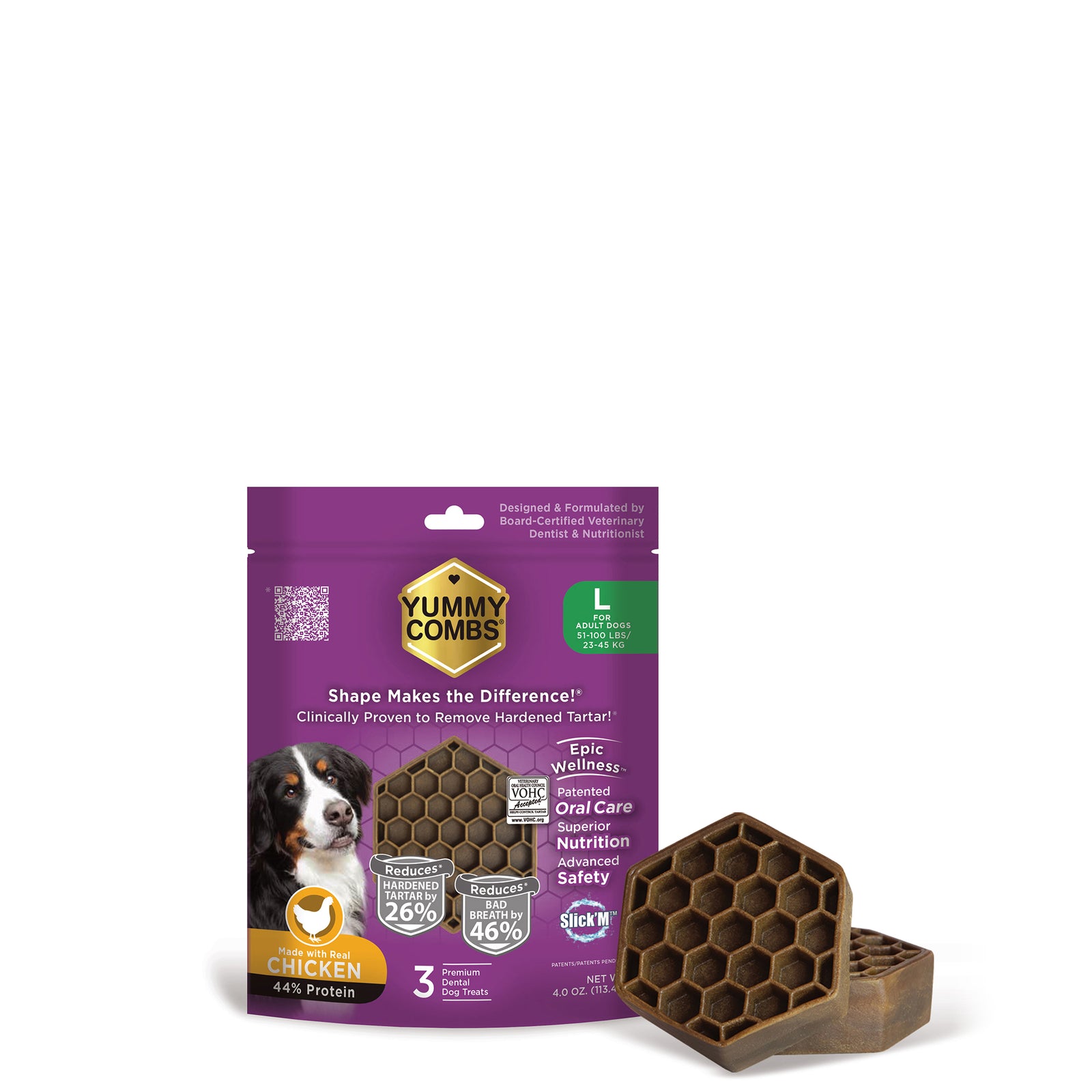 Yummy Combs 4oz Bag Chicken